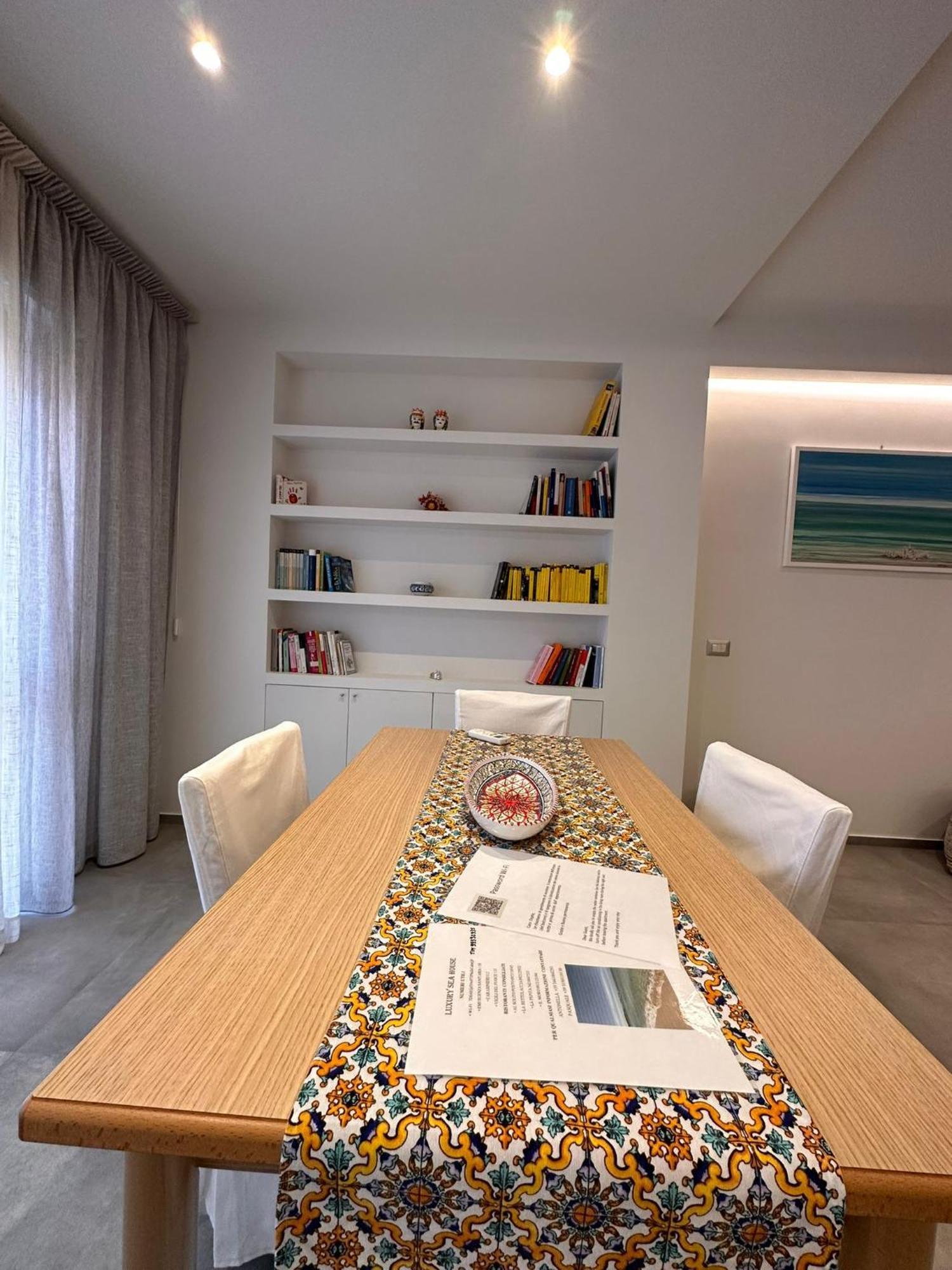 Luxury Sea House Apartment Trapani Luaran gambar